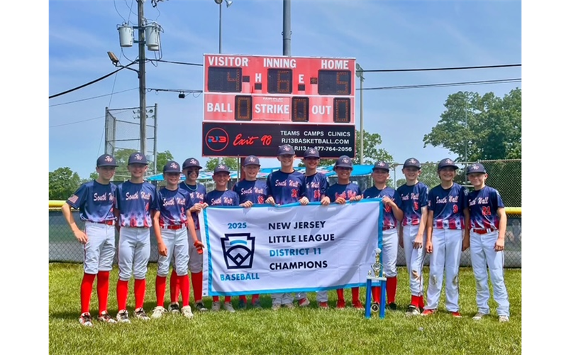 2025 District 11 Champions: 12s Baseball